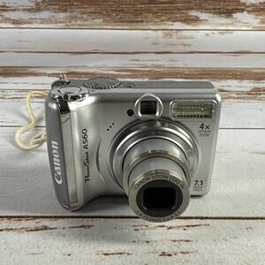 Canon PowerShot A560 7.1MP Digital Camera Silver - Tested
